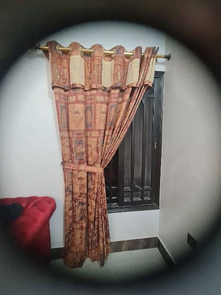 3 pair of fancy curtains. . 3