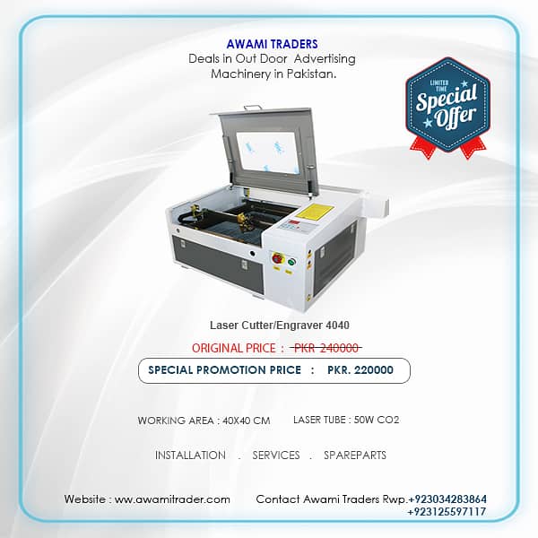 Laser Cutter & Engraver / Laser Cutting Engraving /Laser Machine 1