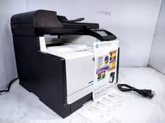 HP LaserJet Pro CM1415fnw Color MFP AIO Color Laser Printer,