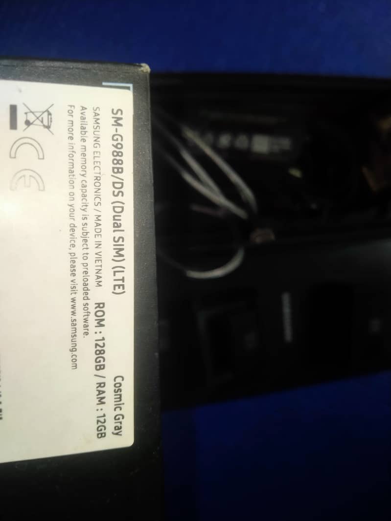 Samsung S20 ultra PTA approved complete acce with Box 14
