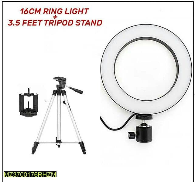 26cm ring light with 3110 stand 1
