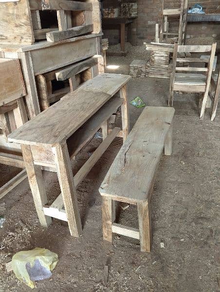 Student Desk/bench/student Chair/Table/College/school chair/school 9