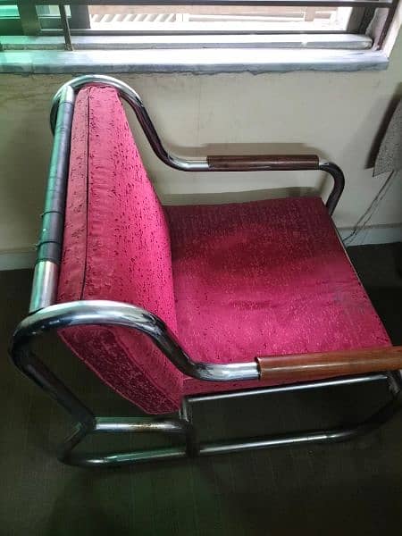 2 iron Sofa seats for sale 0