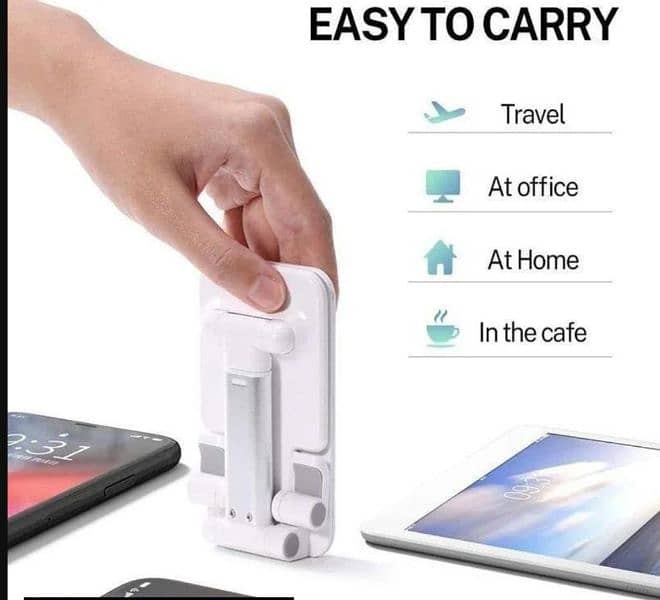 Mini Portable Cell Phone Desk Holder Stand 3