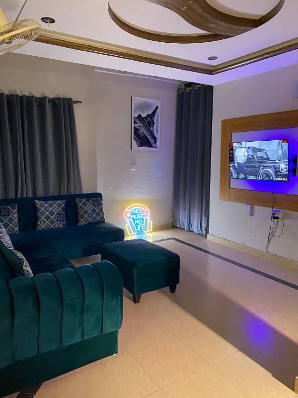 E11 daily basis furnished flat available for rent 3