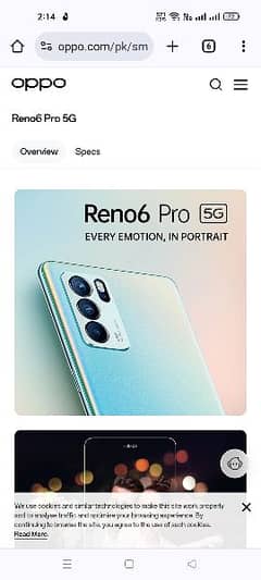 oppo reno 6 pro