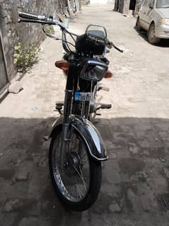 70cc bike for sell clear condition