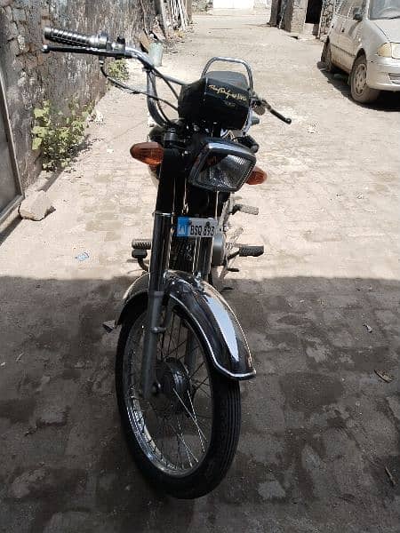 70cc bike for sell clear condition 0