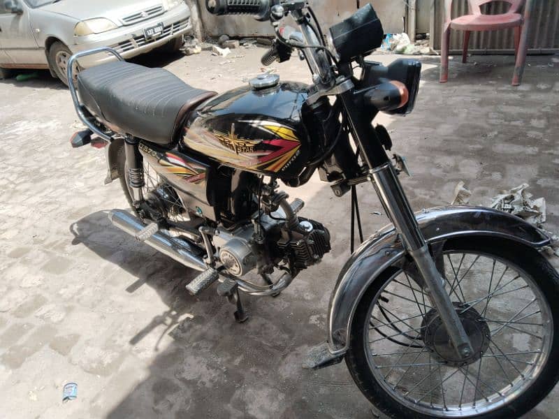 70cc bike for sell clear condition 1