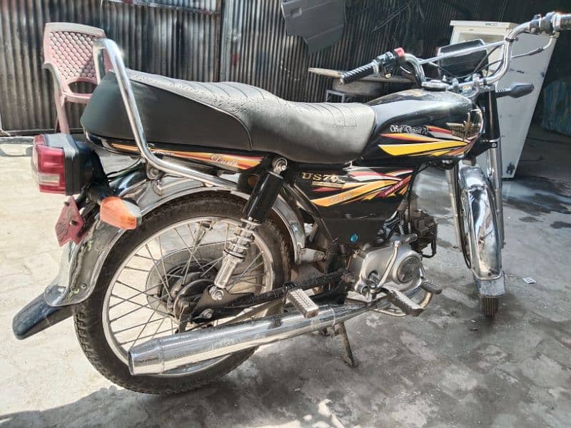 70cc bike for sell clear condition 2