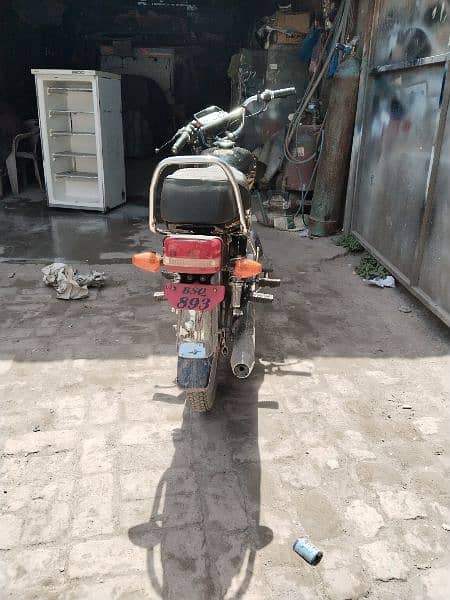 70cc bike for sell clear condition 3