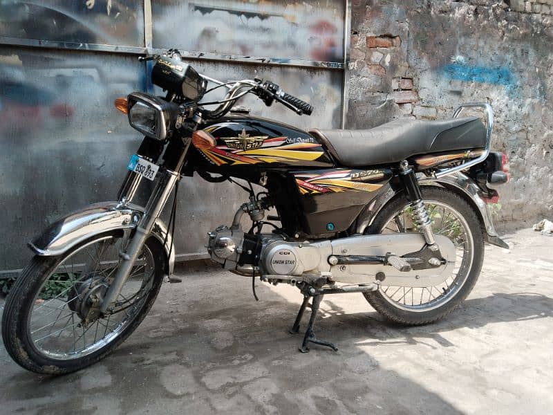 70cc bike for sell clear condition 4