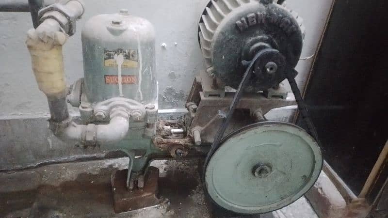 Golden Donkey Pump and Motor set (for water) - Gujranwala Motor 2