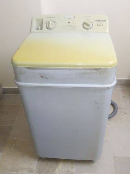 super Asia Super Wash machine model SA-240 4