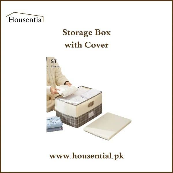Storage Box with Cover 0