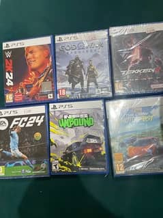 PS5 games brand new imported