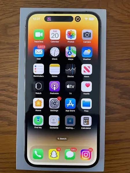 i phone 14pro max 128 gb with box (PTA Approved) 1