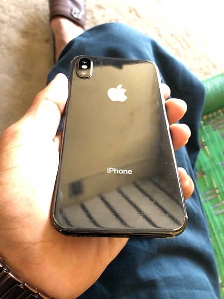 I phone X black colour 64/GB Official PTA Approved 1