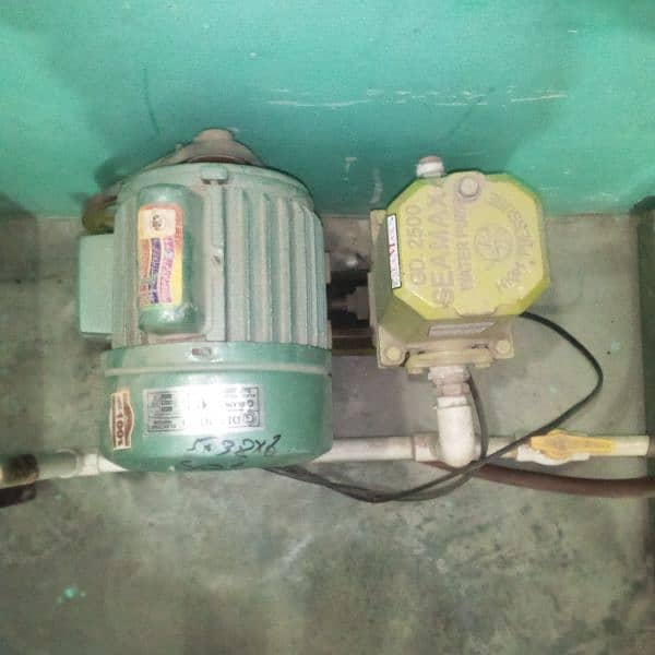 1 month used Motor with Pump For sale with one year Warranty 1