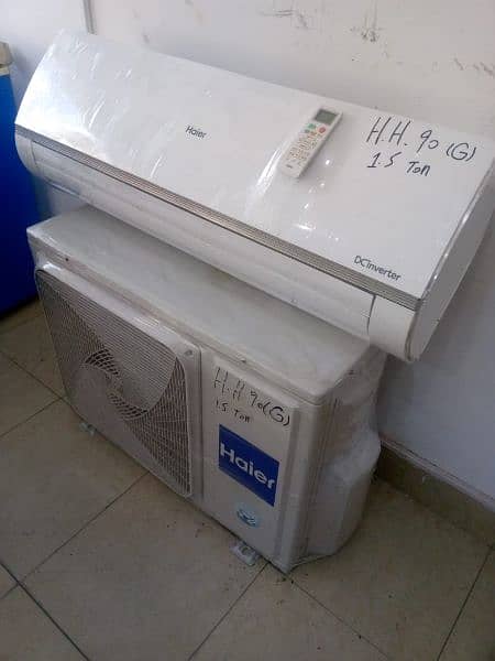 Haier 1.5 ton  genune DC inverter A one condetion heet  and cool 2