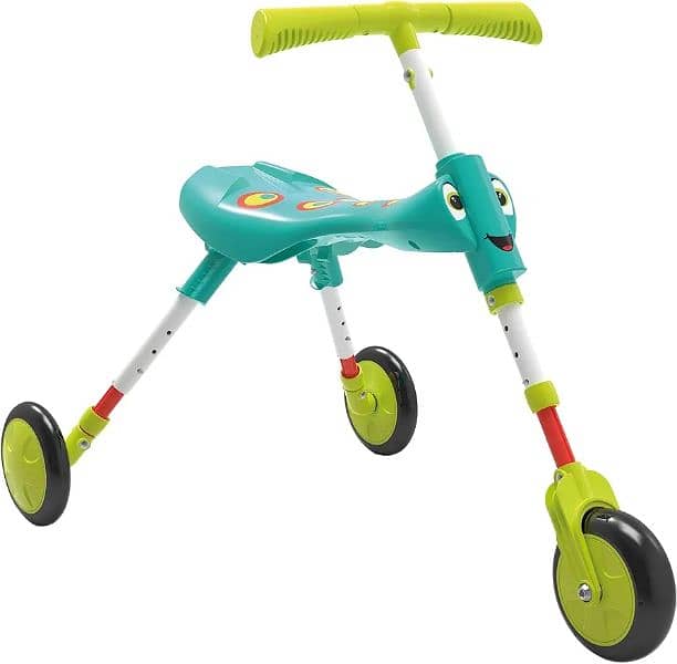 Tricycle for kids Ages 2-4, Antennae Handlebar  Wheel Foldable 0