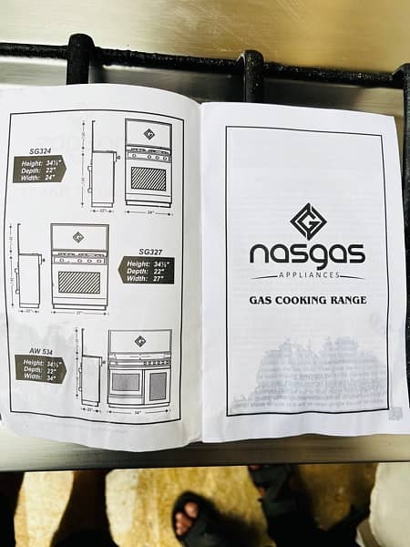 Nasgas Cooking Range 6
