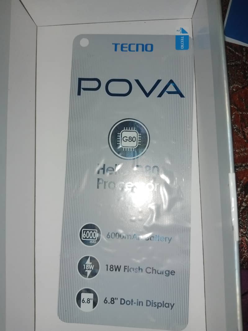 Tecno Pova 6/128 with backup new mobile 11