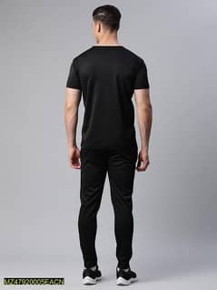 Men's polyester Causal Gym Wear Shirt And Trouser
