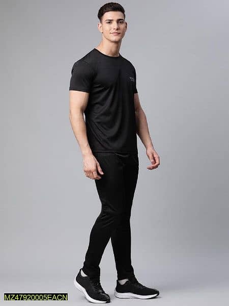 Men's polyester Causal Gym Wear Shirt And Trouser 3