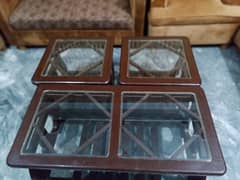 3 piece centre table set in used condition and just like new