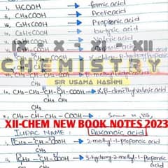 Notes of 12 Chemistry New Book 2024 0