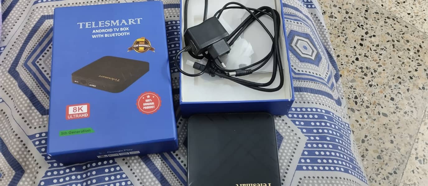 Telesmart Android box new for sale 1