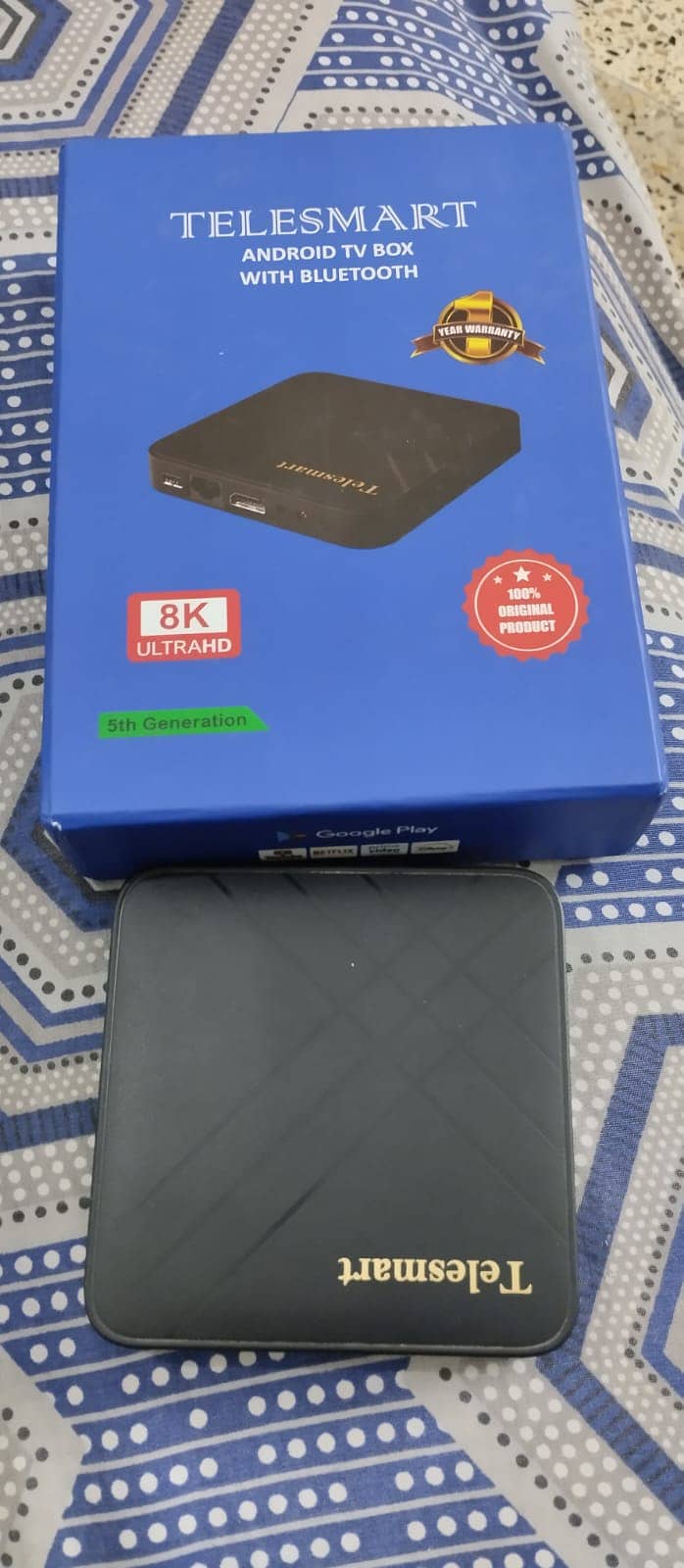 Telesmart Android box new for sale 2