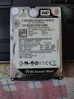I want to sell my My WD (Black Edition) laptop 750gb hard drive. . 0
