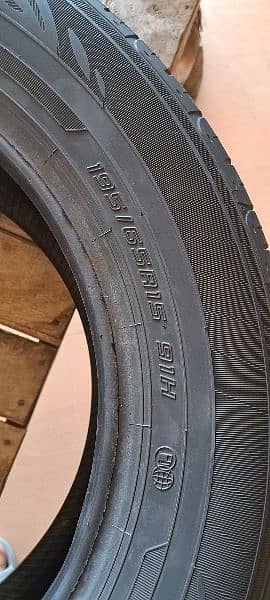 4Tyres Set Dunlop Enasave EC203 tyres 195/65R15 made in japan 5