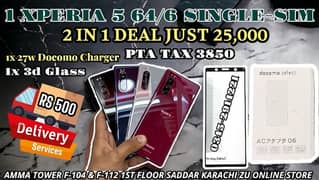 Sony Xperia 5 A+++ Vs Sony Xz3 Single Sim Fbr Tax Alag say 4000 0