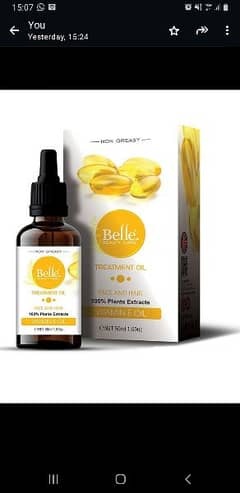 Belle Beauty Care Syrum Bkyr Orchid Oil