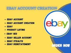 Ebay account creation with business registration