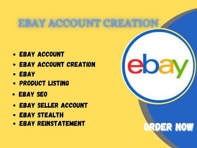 Ebay account creation with business registration 0