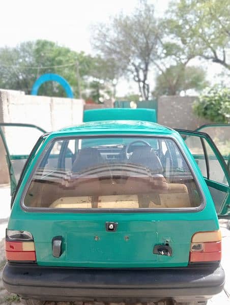 Suzuki Mehran 1998 Model Islamabad Registered. Contact: 03359950082 3