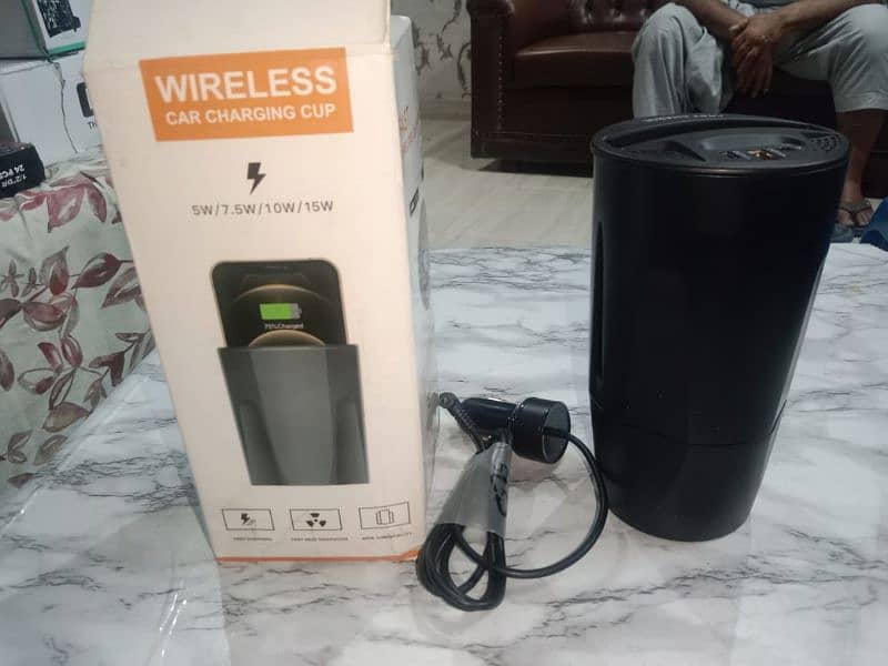 wireless car charging cup 2