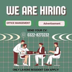 Staff Required for Office Management