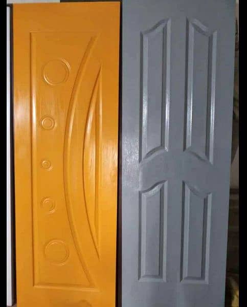 Fiber doors |Wood doors| PVc Doors|Panal Doors|Furniture| Water proof 2
