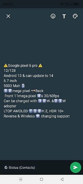 Google pixel 6pro 0