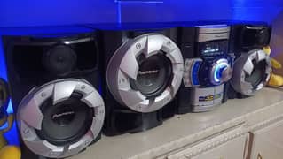 pioneer sound audio music home theater woofer deck system like sony