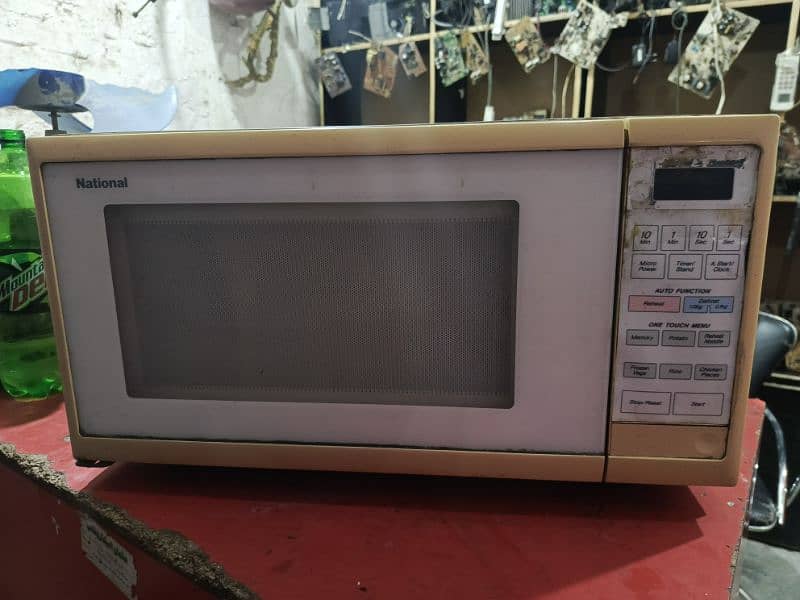national microwave oven good condition okay bilkol 0