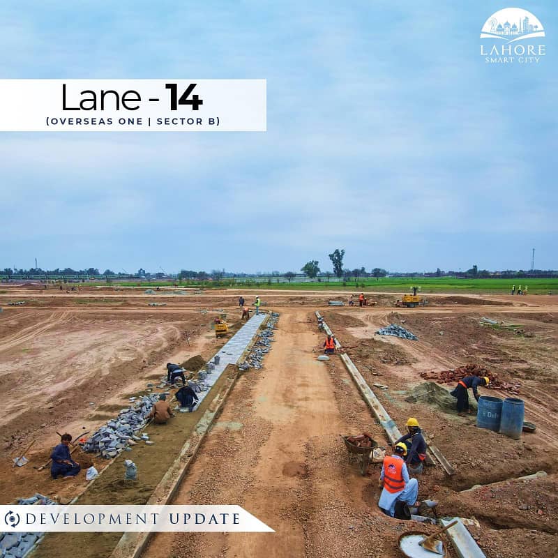 10 Marla First Booking Overseas Block Plot File Available In Lahore Smart City For Sale 13