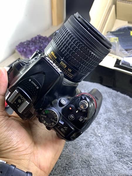 Nikkon D5300 with box and  Two lenses good condition 1