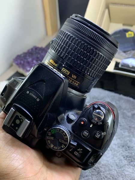 Nikkon D5300 with box and  Two lenses good condition 4