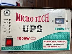MicroTech UPS 1000w for Sale